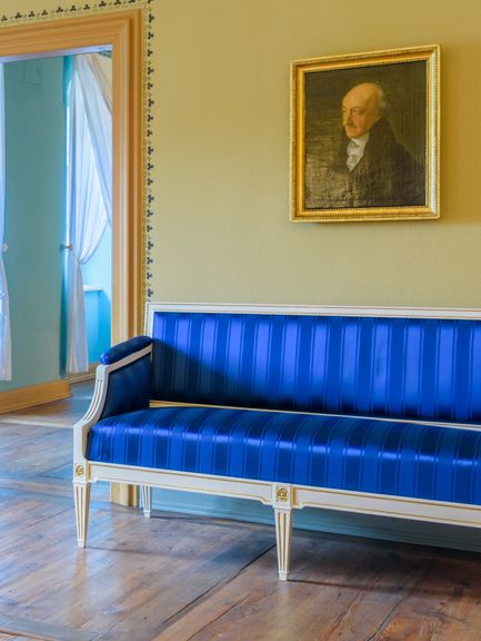Porträt Wielands im ersten Museumszimmer