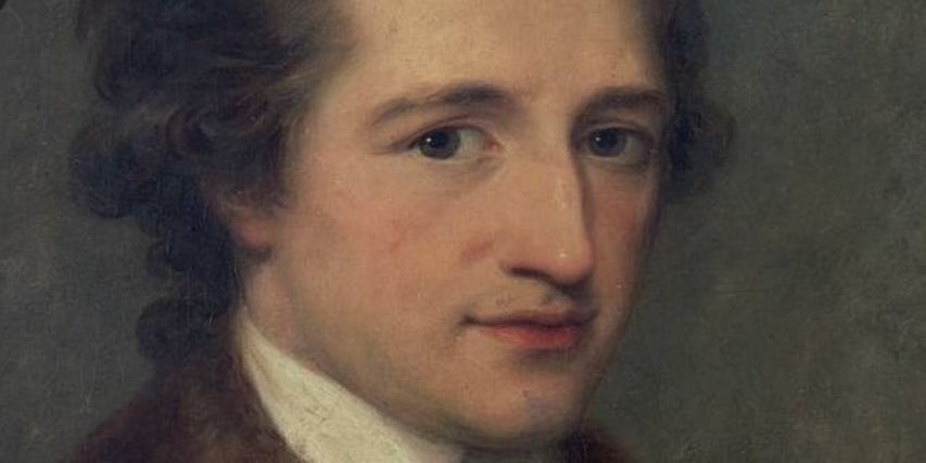 Portrait von Johann Wolfgang Goethe der Malerin Angelika Kauffmann, datiert auf 1787/88