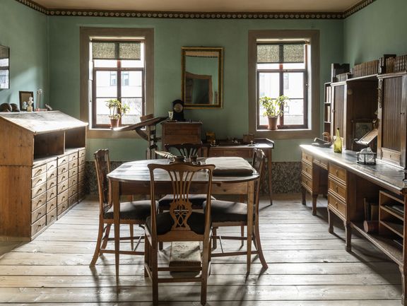 Arbeitszimmer in Goethes Wohnhaus