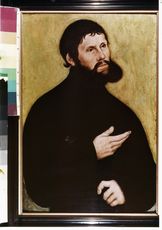 Dargestellte Person: Luther, Martin (1483 - 1546)
Künstler: Cranach, Lucas d. Ä. (1472 - 1553)