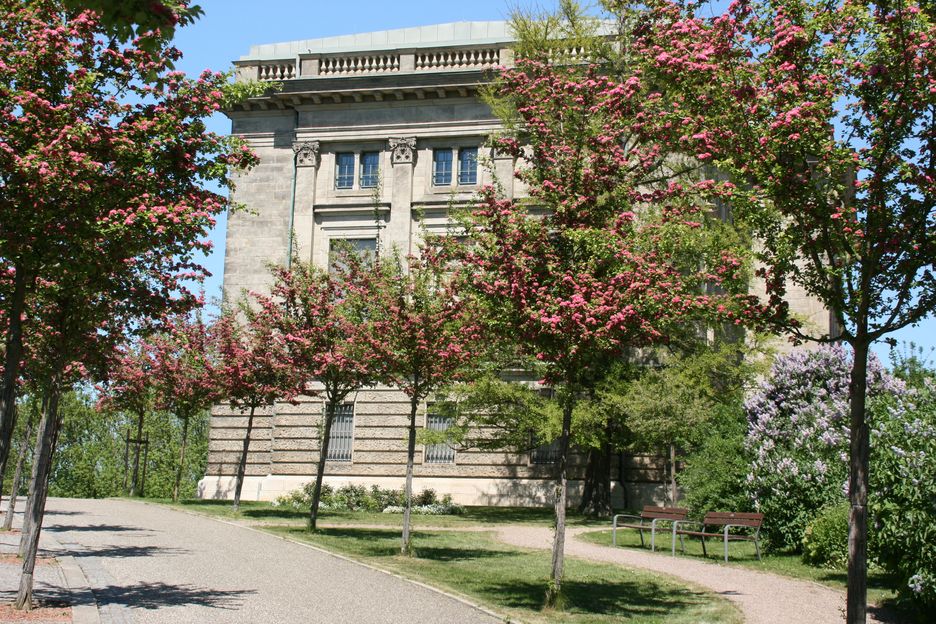 Goethe- und Schiller-Archiv Ansicht Goethe- und Schiller-Archiv im Frühling