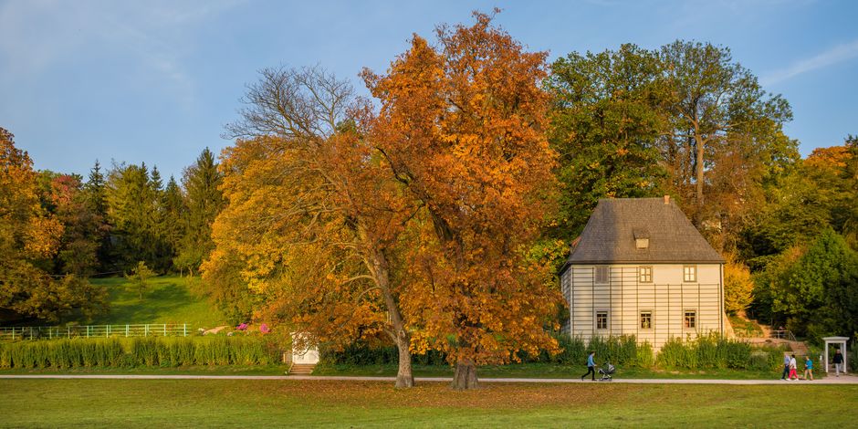 The Goethe Gartenhaus in autumn