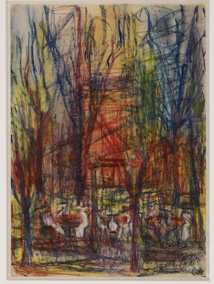  Gerhard  Altenbourg, »Verglühender« erwartet wird, o.J., Graphit und Pastellkreide