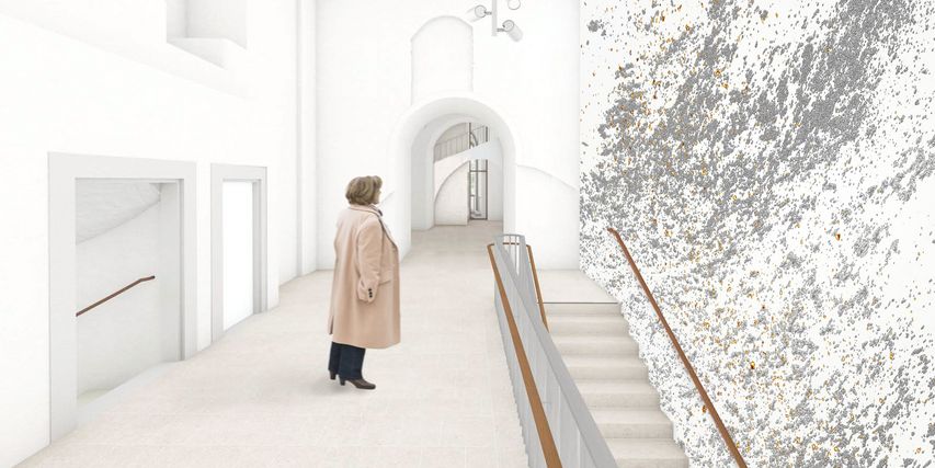 Entwurf "Im Sturm" von Andrea Knobloch