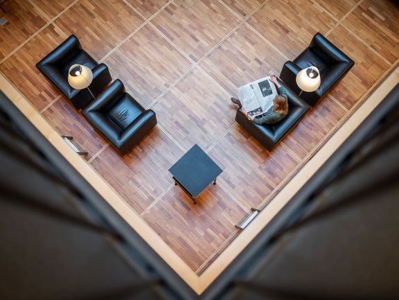 "Book Cube" in the Study Centre