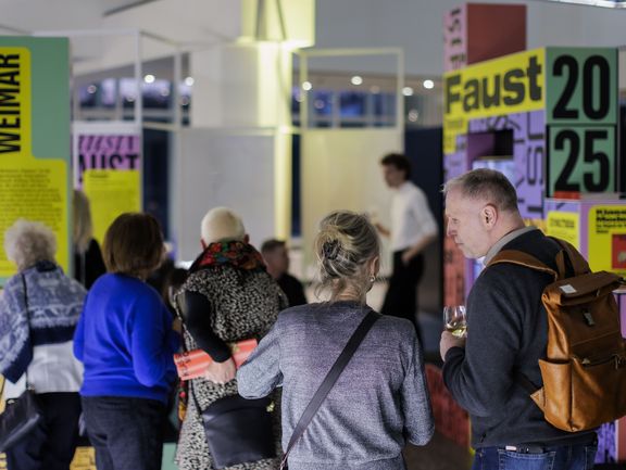 Themenjahr Faust beim Weimarer Zimmer in Berlin, Foto: Kira Hofmann/photothek.de 
