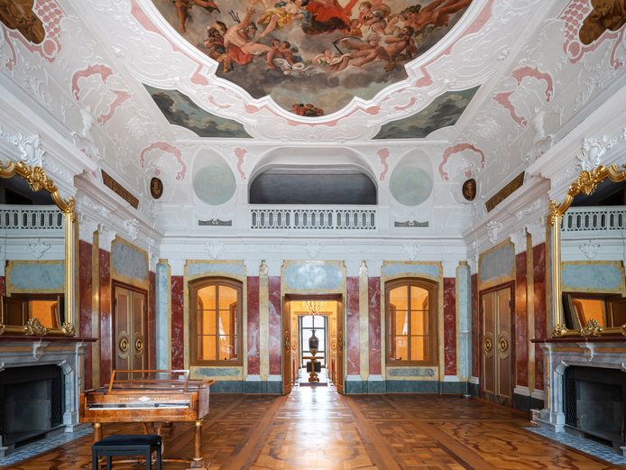 Der Festsaal im Schloss Belvedere